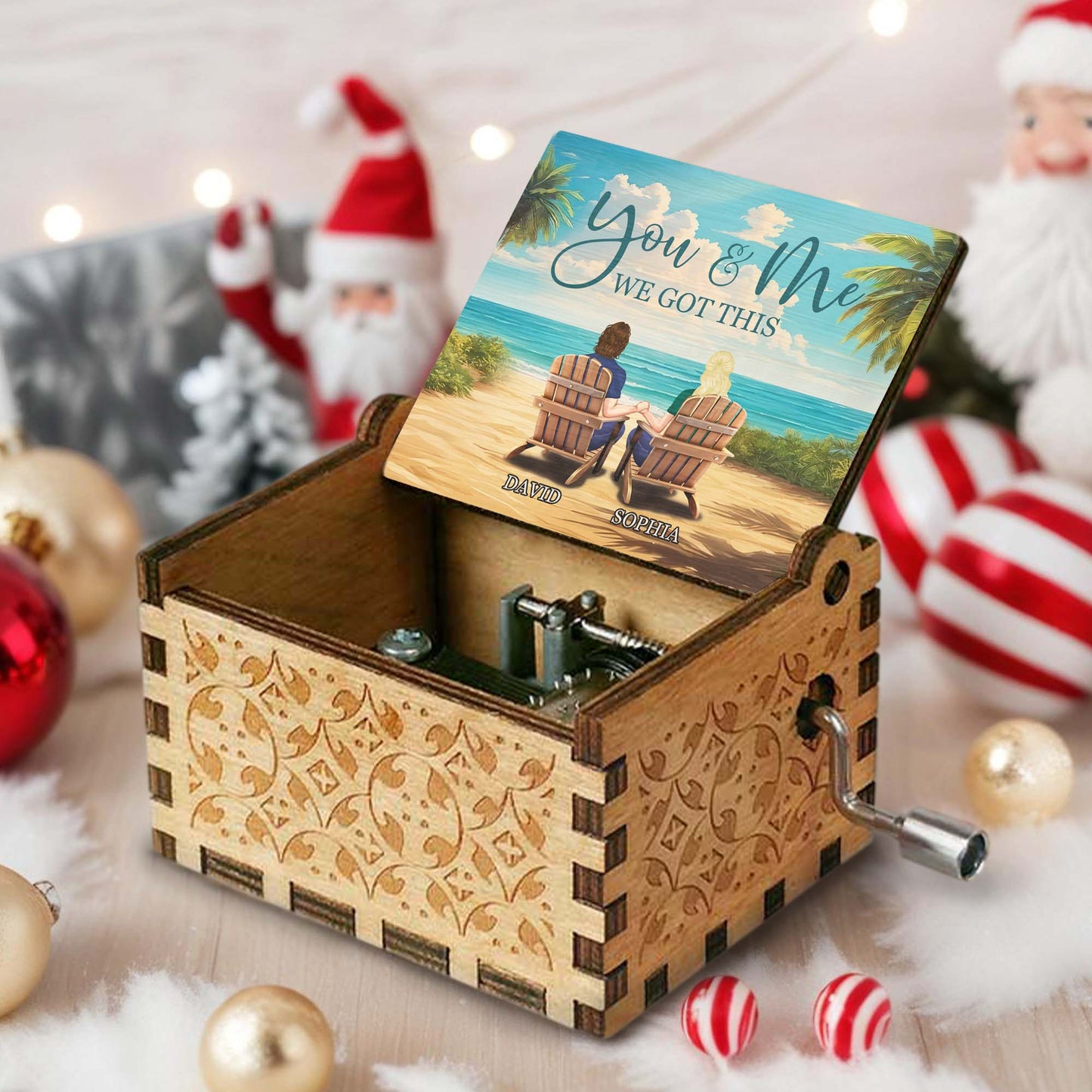 You & Me We Got This Beach View Couples Gift