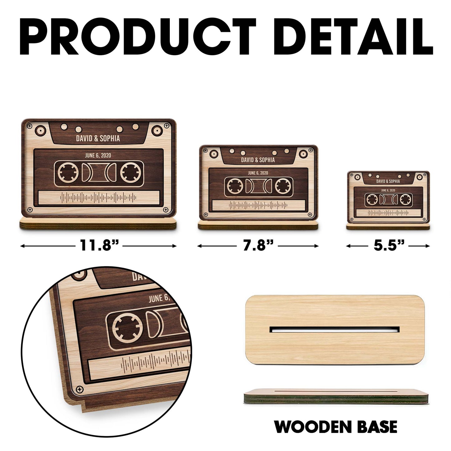 Timeless Musical Memories Personalized Cassette Design