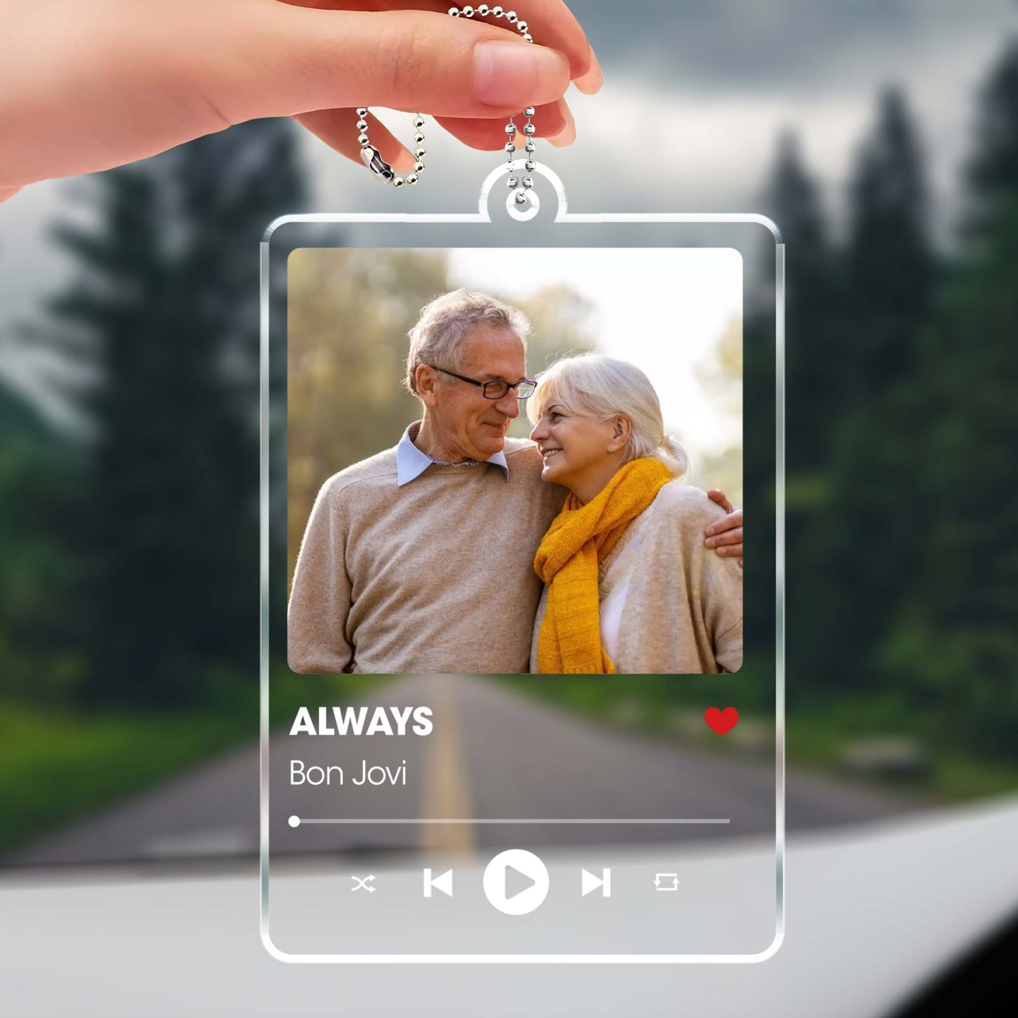 Always Bon Jovi Music Player Design With Elderly Couple