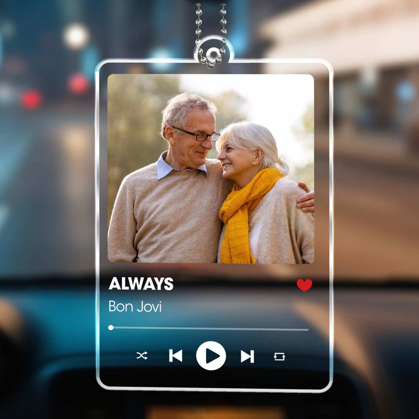 Always Bon Jovi Music Player Design With Elderly Couple