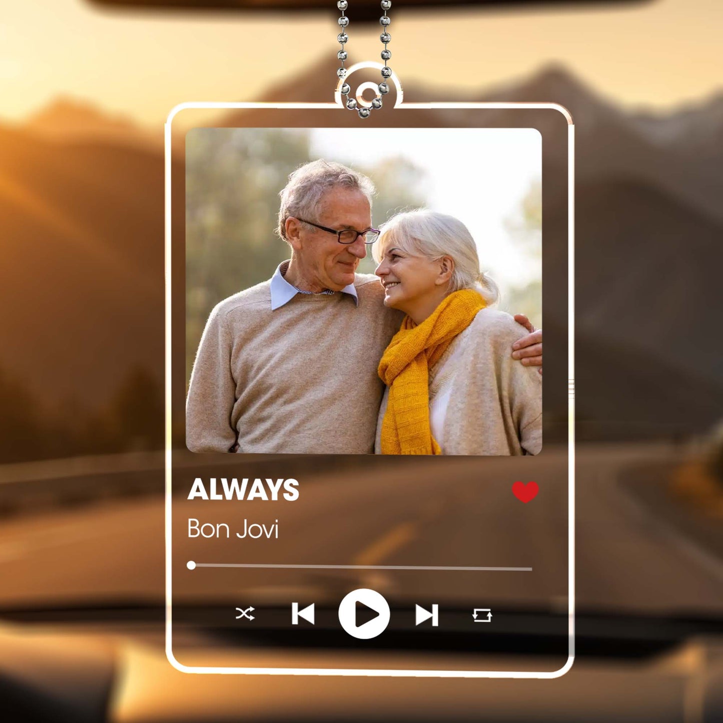 Always Bon Jovi Music Player Design With Elderly Couple