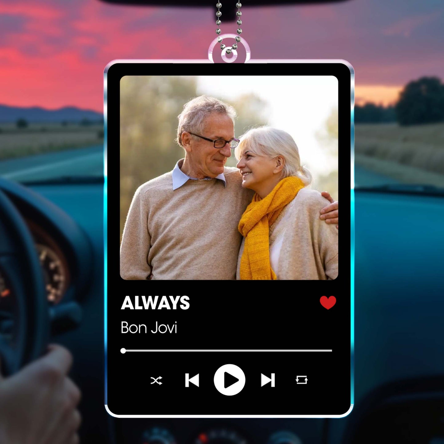 Always Bon Jovi Music Player Design With Elderly Couple