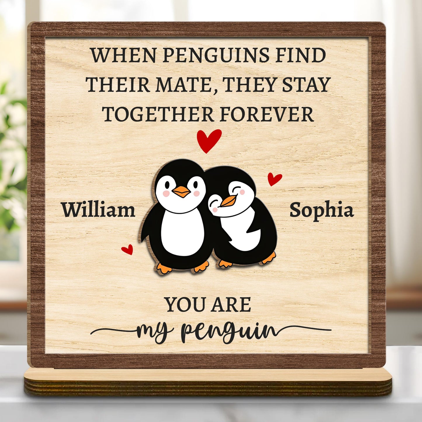 When Penguins Find Their Mate, Stay Together Forever