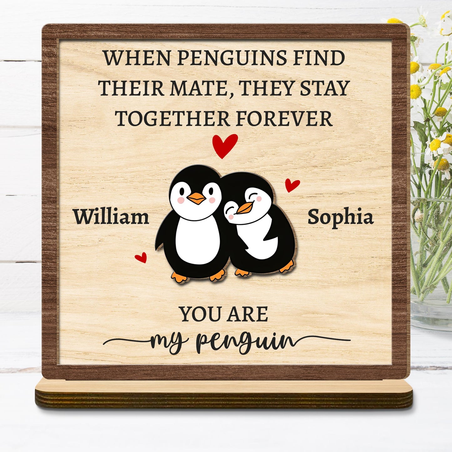 When Penguins Find Their Mate, Stay Together Forever