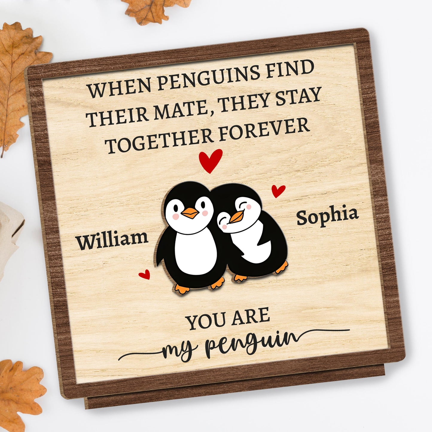 When Penguins Find Their Mate, Stay Together Forever