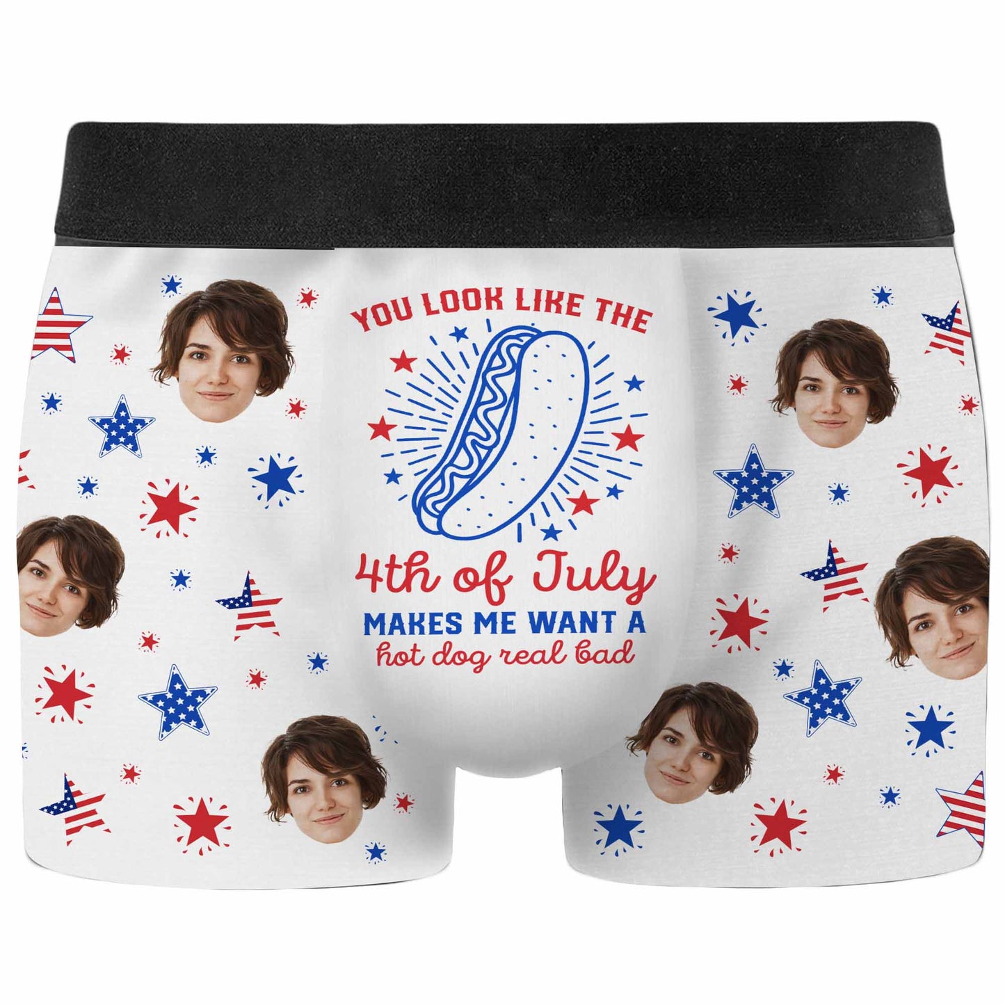You Look Like The 4th Of July Hot Dog Design