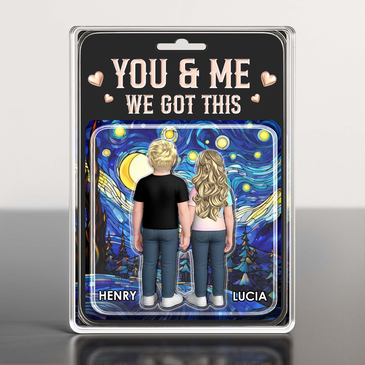 You & Me We Got This, Couple And Hearts