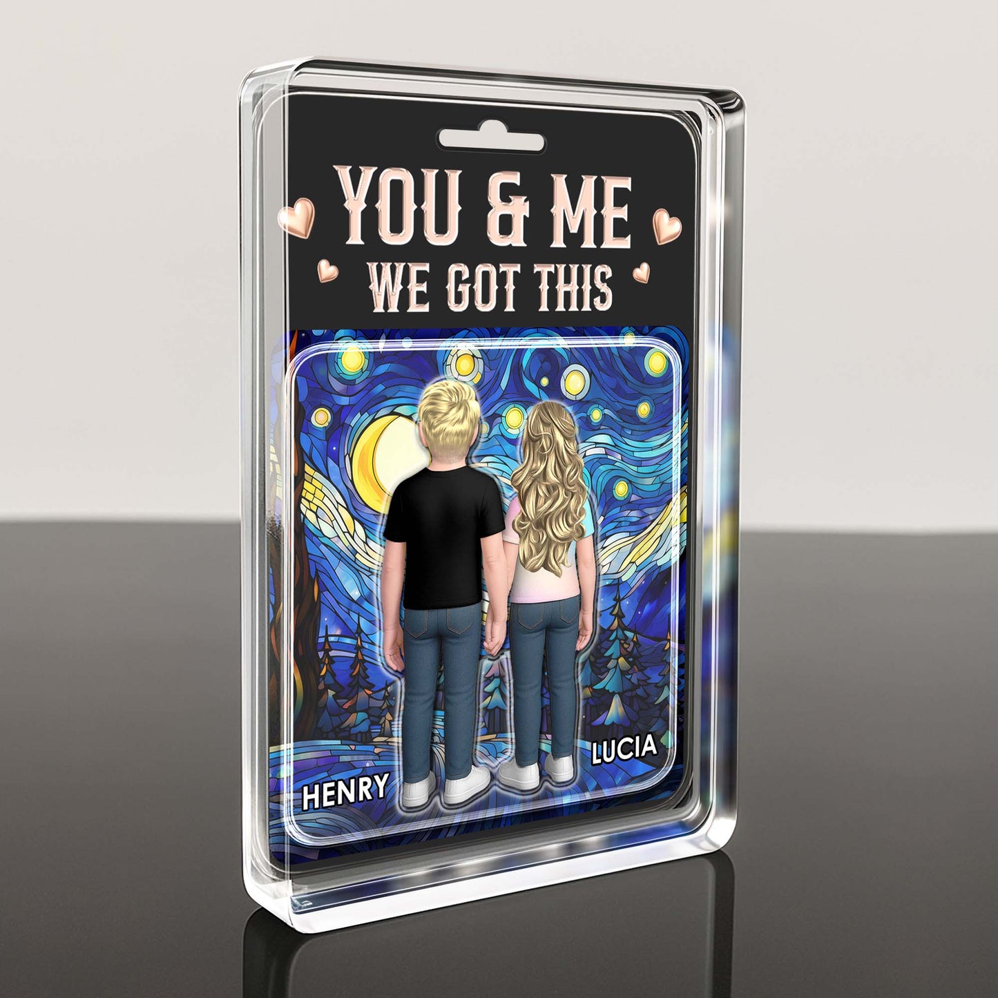 You & Me We Got This, Couple And Hearts