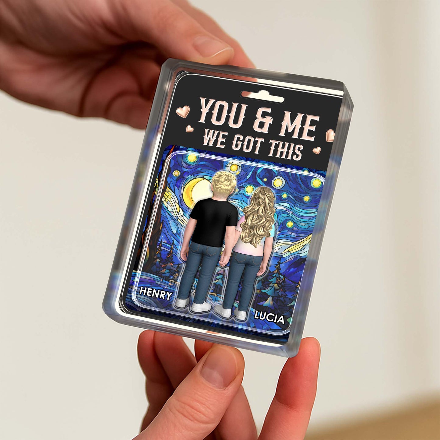 You & Me We Got This, Couple And Hearts