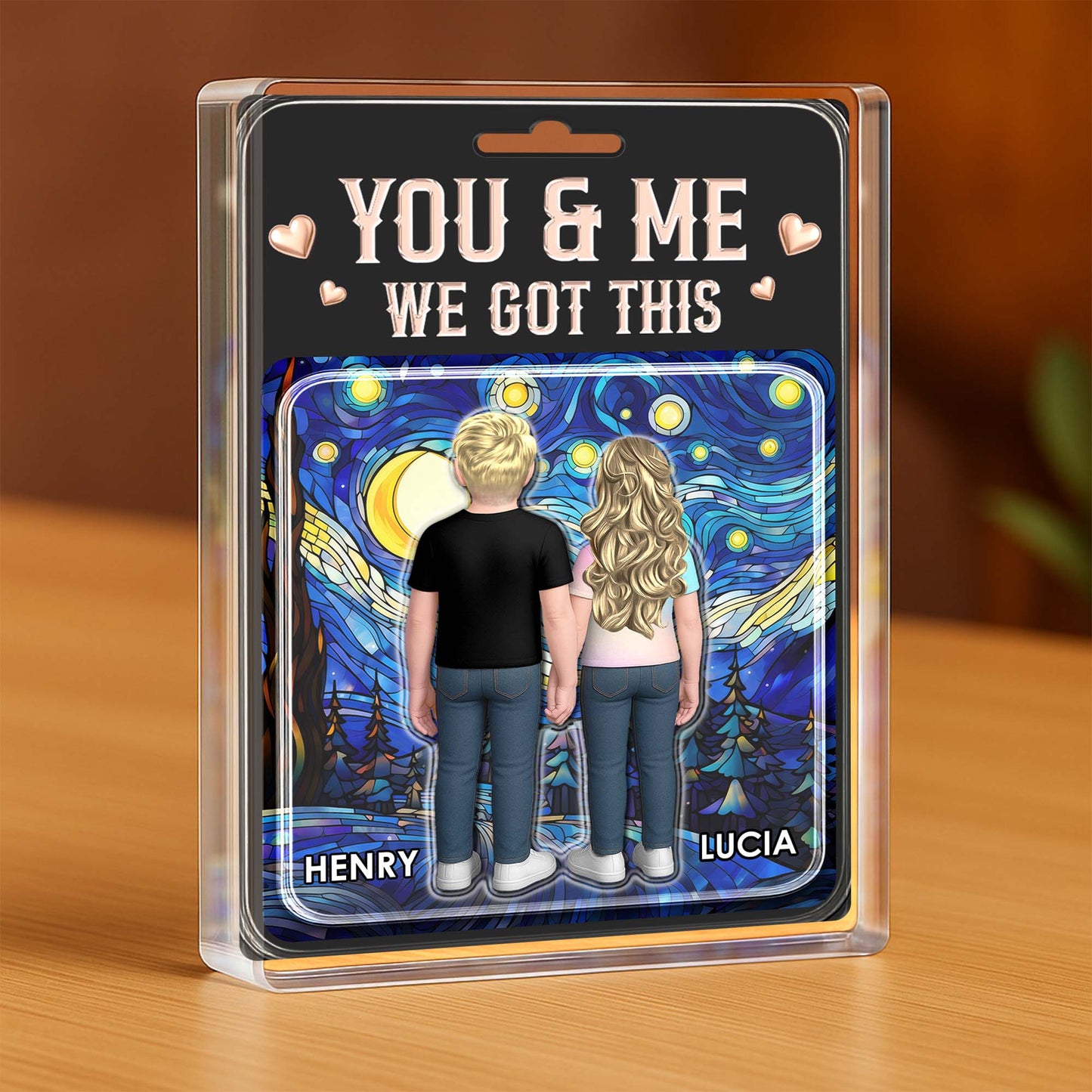 You & Me We Got This, Couple And Hearts