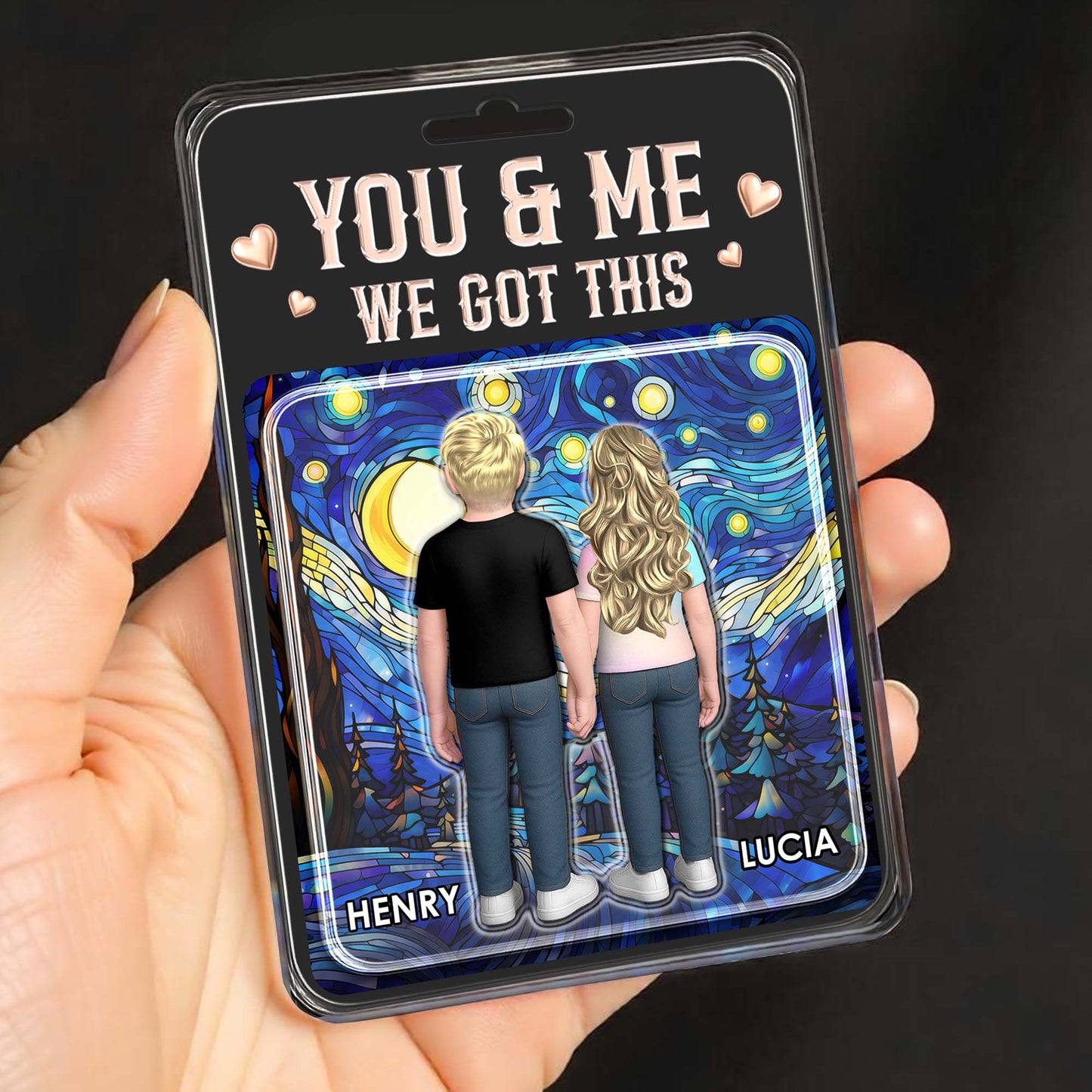 You & Me We Got This, Couple And Hearts