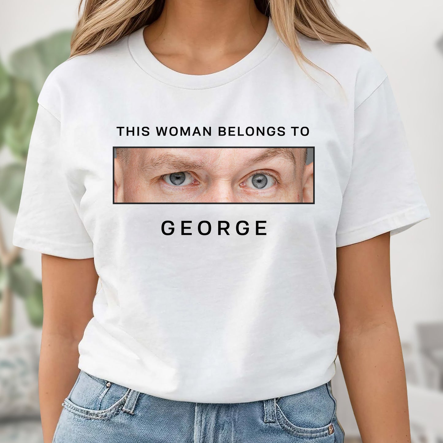 This Woman Belongs To Custom Unisex T-Shirt
