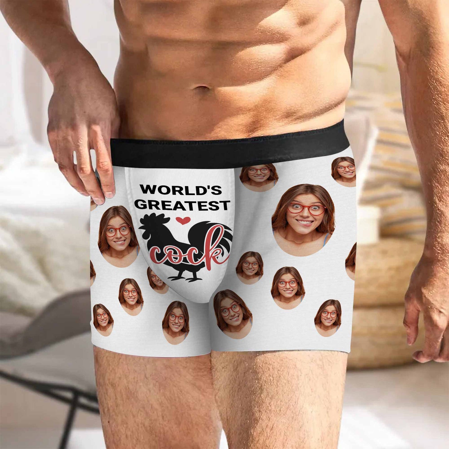 World's Greatest ***, Rooster And Photos Design