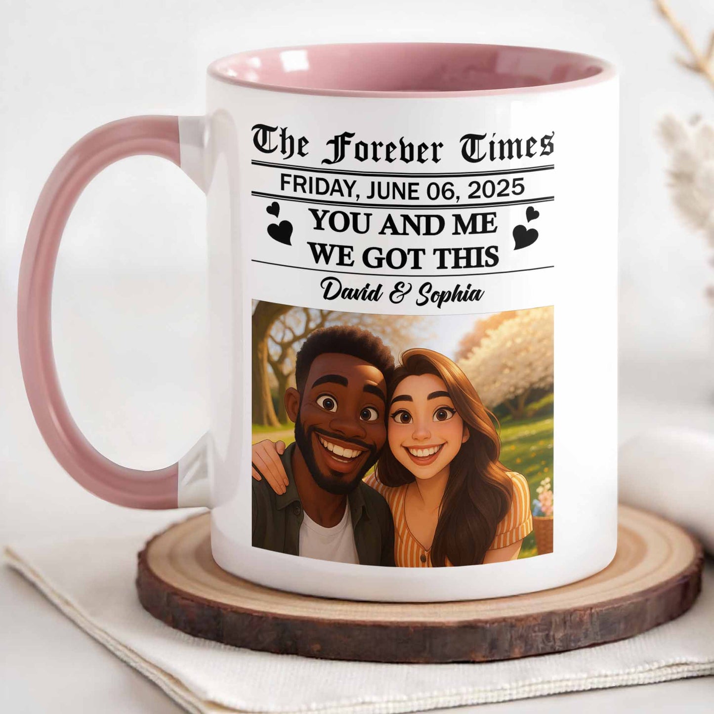 You And Me, We Got This Couple Portrait