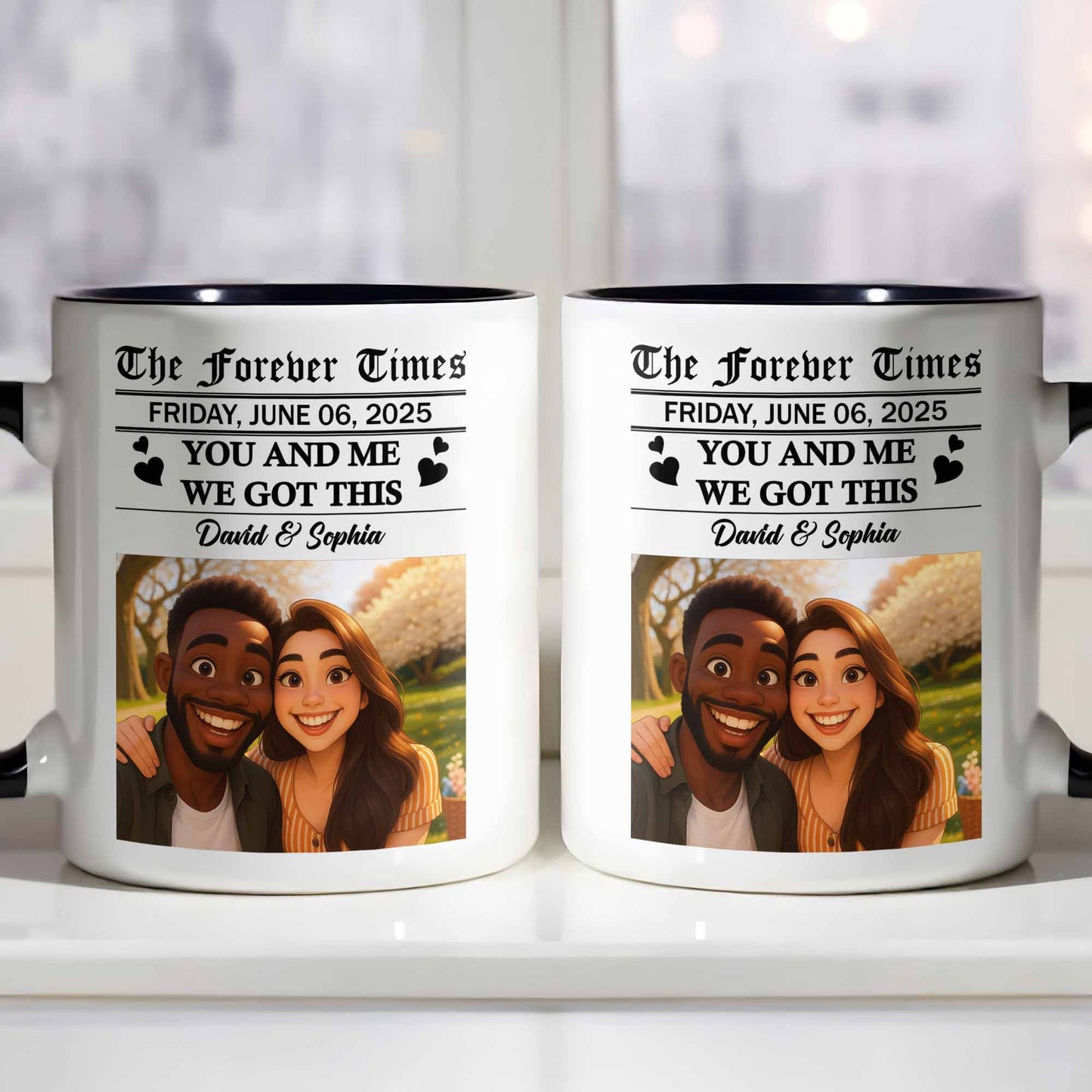 You And Me, We Got This Couple Portrait