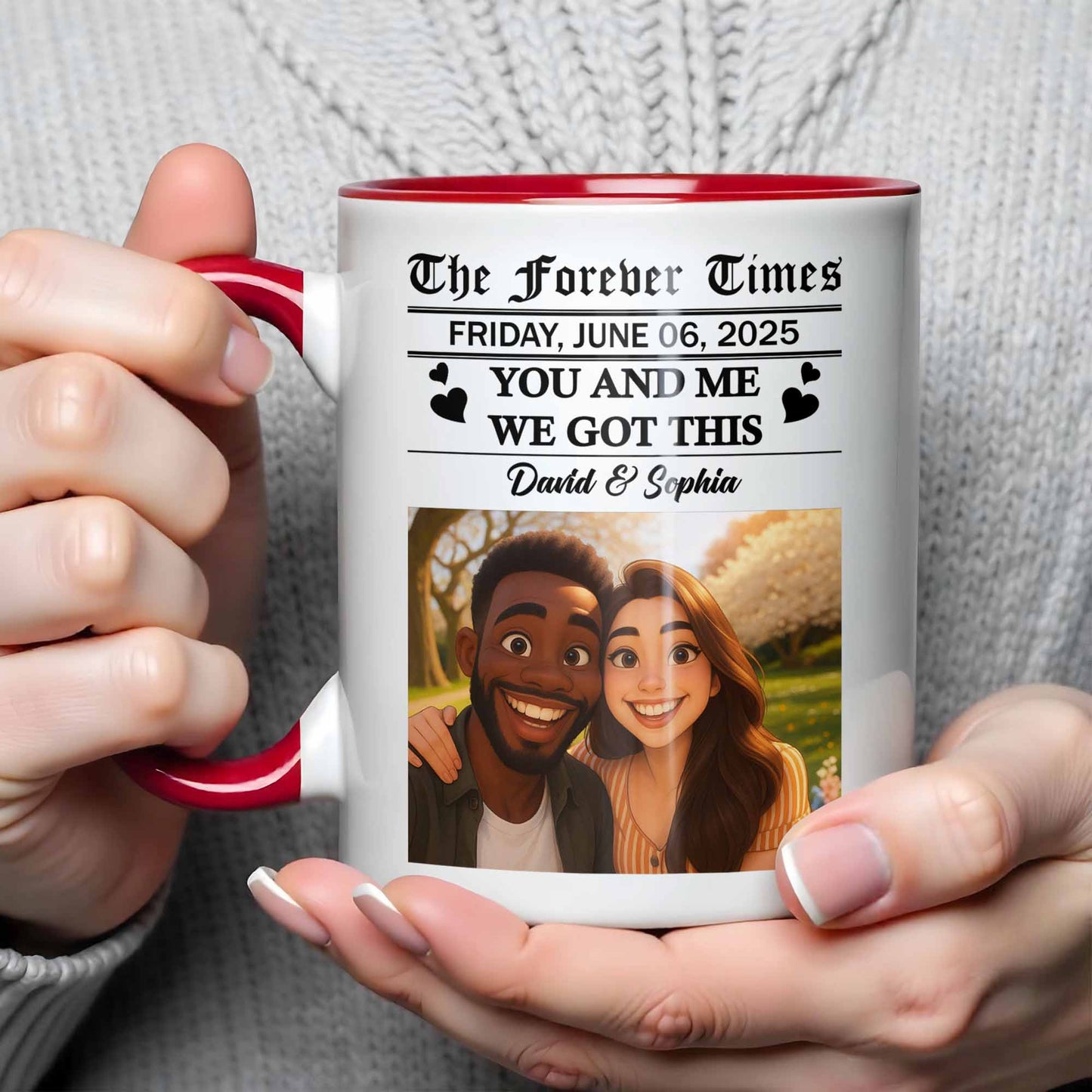You And Me, We Got This Couple Portrait