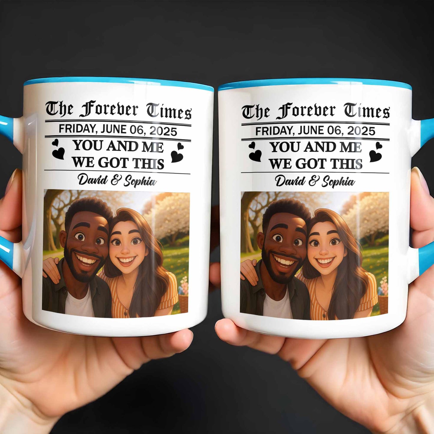 You And Me, We Got This Couple Portrait
