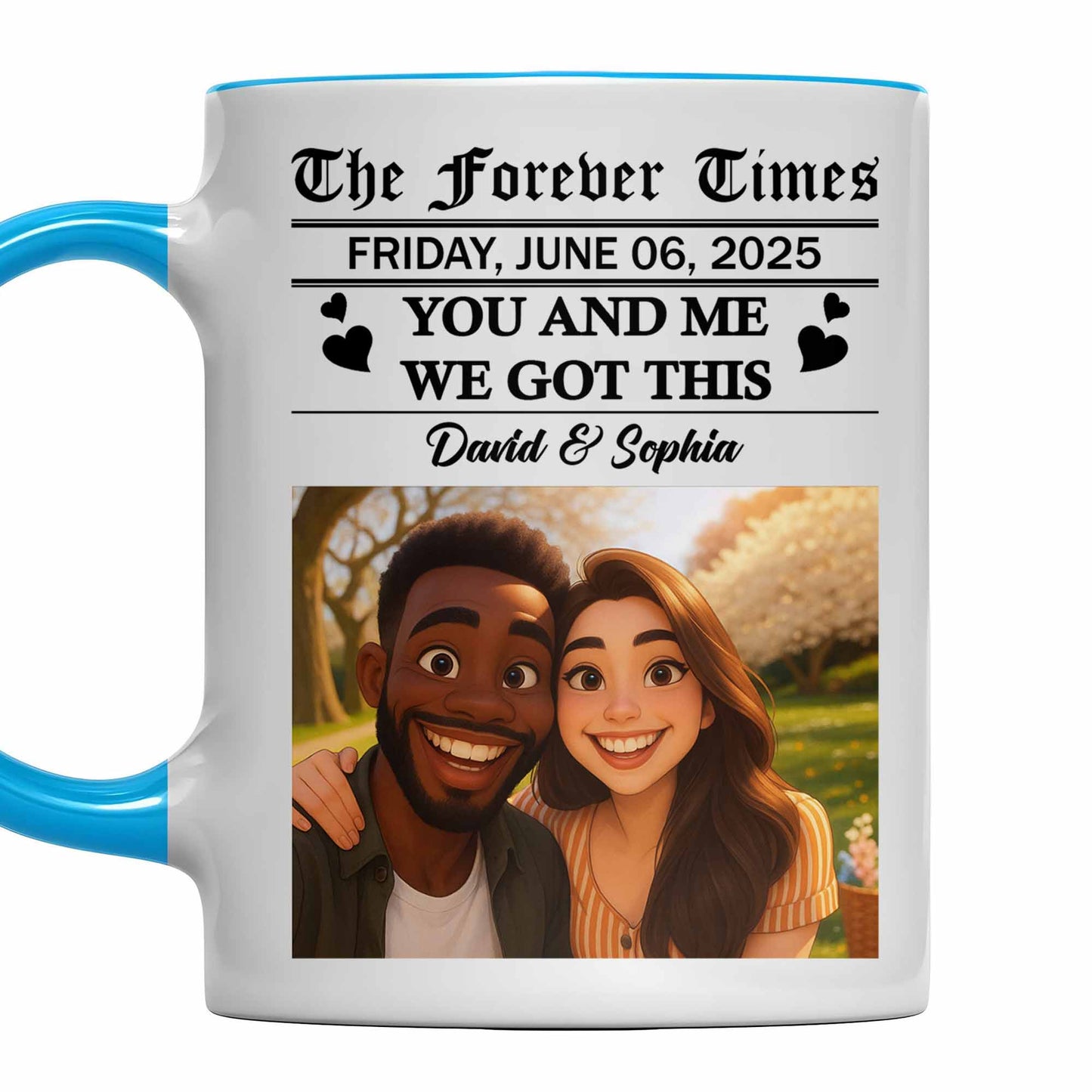 You And Me, We Got This Couple Portrait
