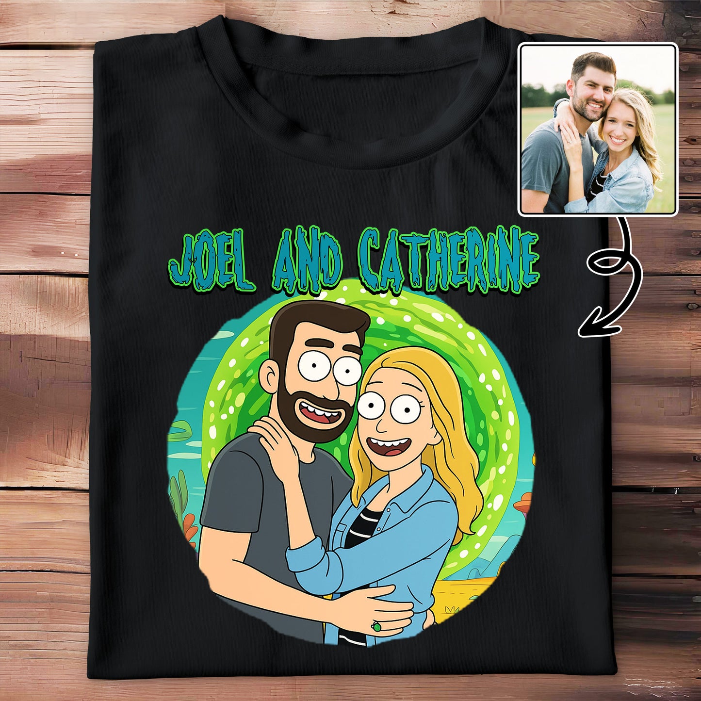Capture Special Moments, Cartoon Couple Design