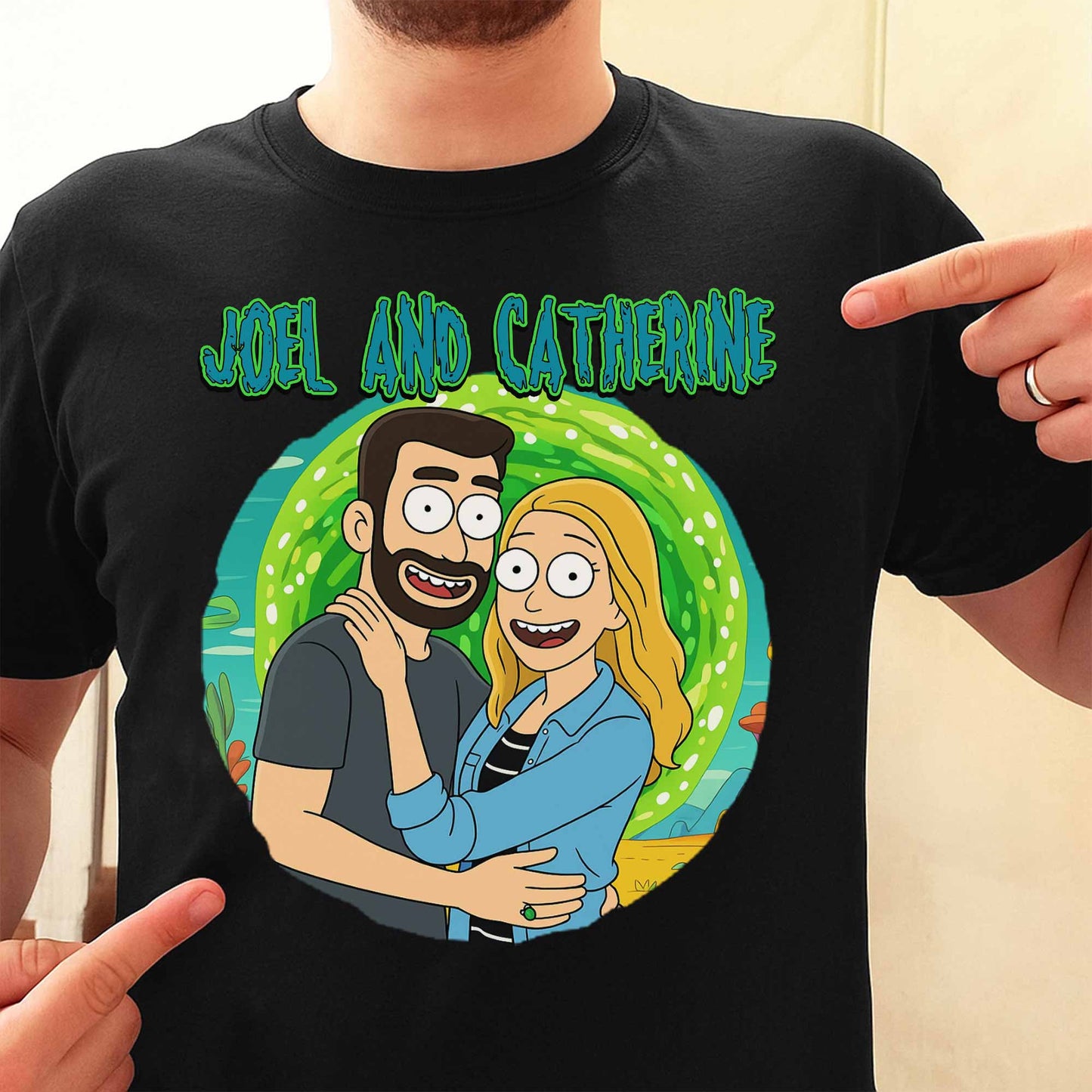 Capture Special Moments, Cartoon Couple Design