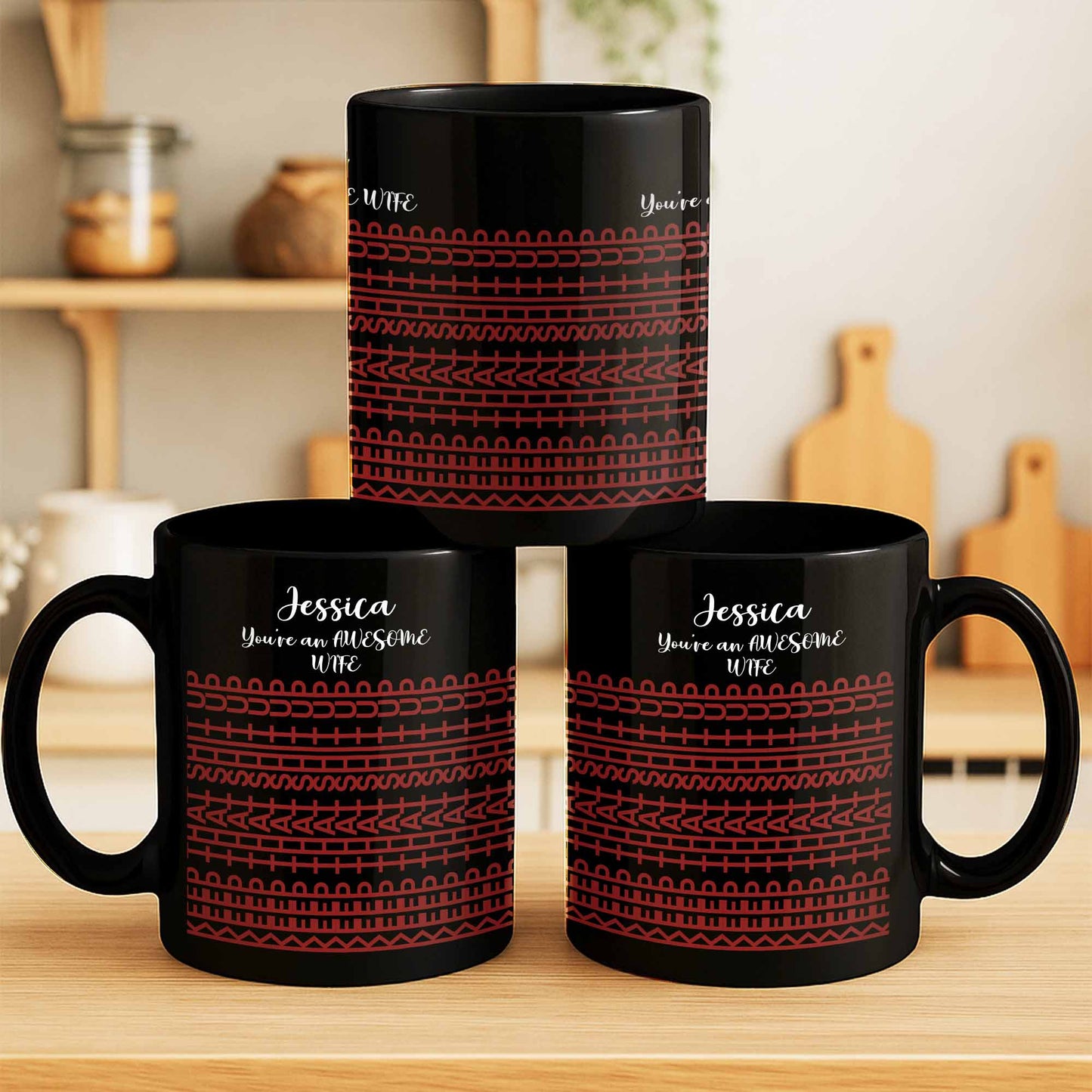You're An Awesome Wife Geometric Patterns