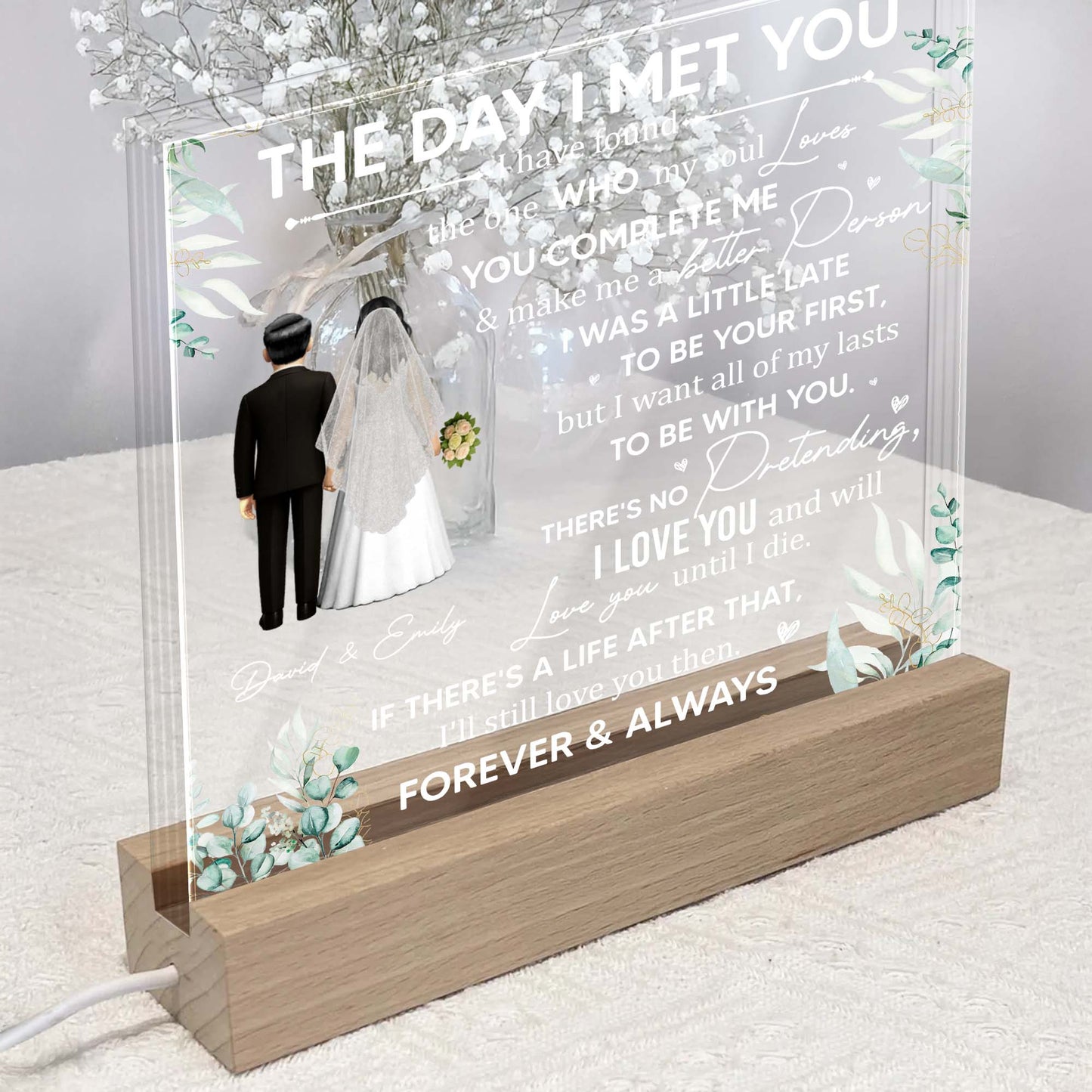 The Day I Met You, You Complete Me, Loving Couple