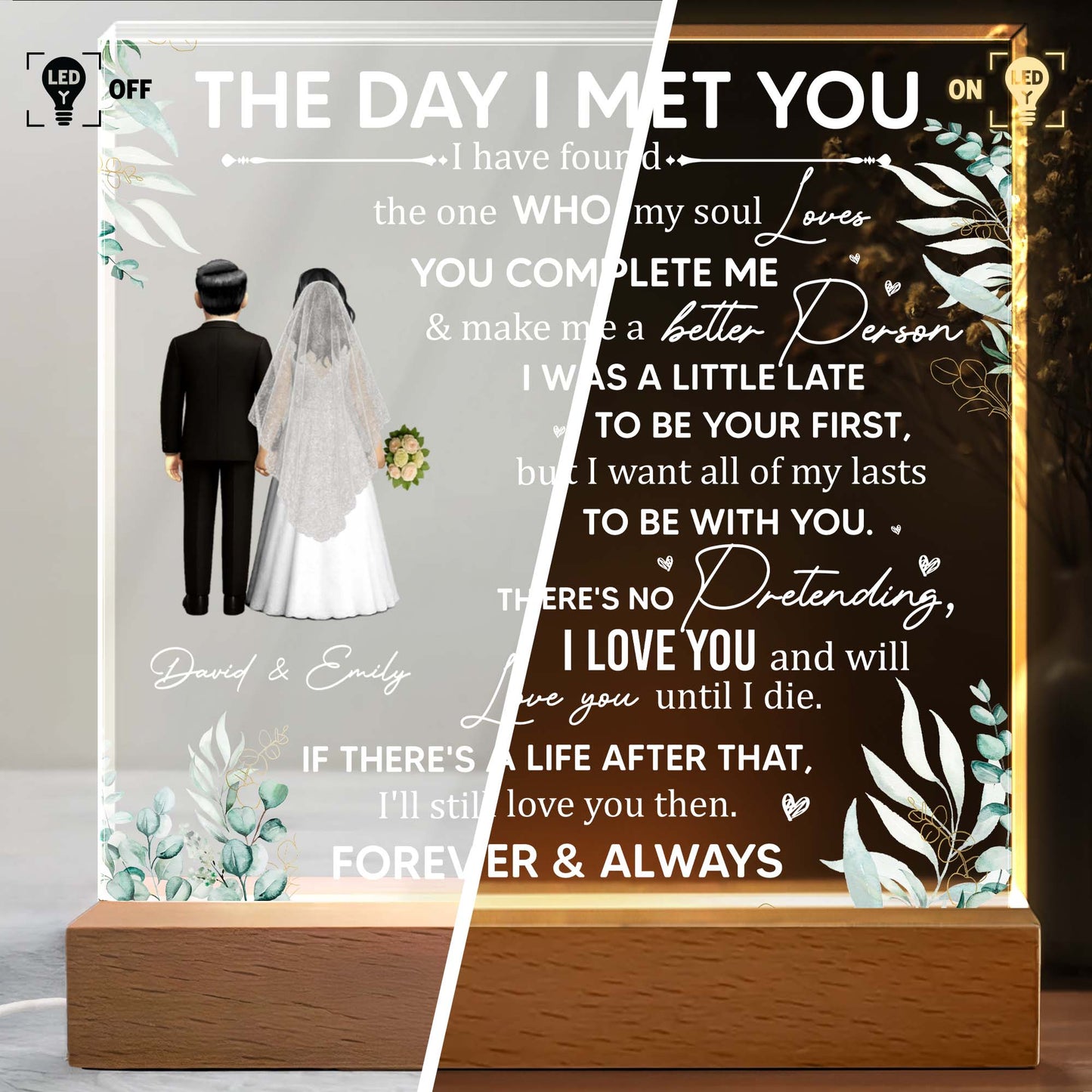 The Day I Met You, You Complete Me, Loving Couple