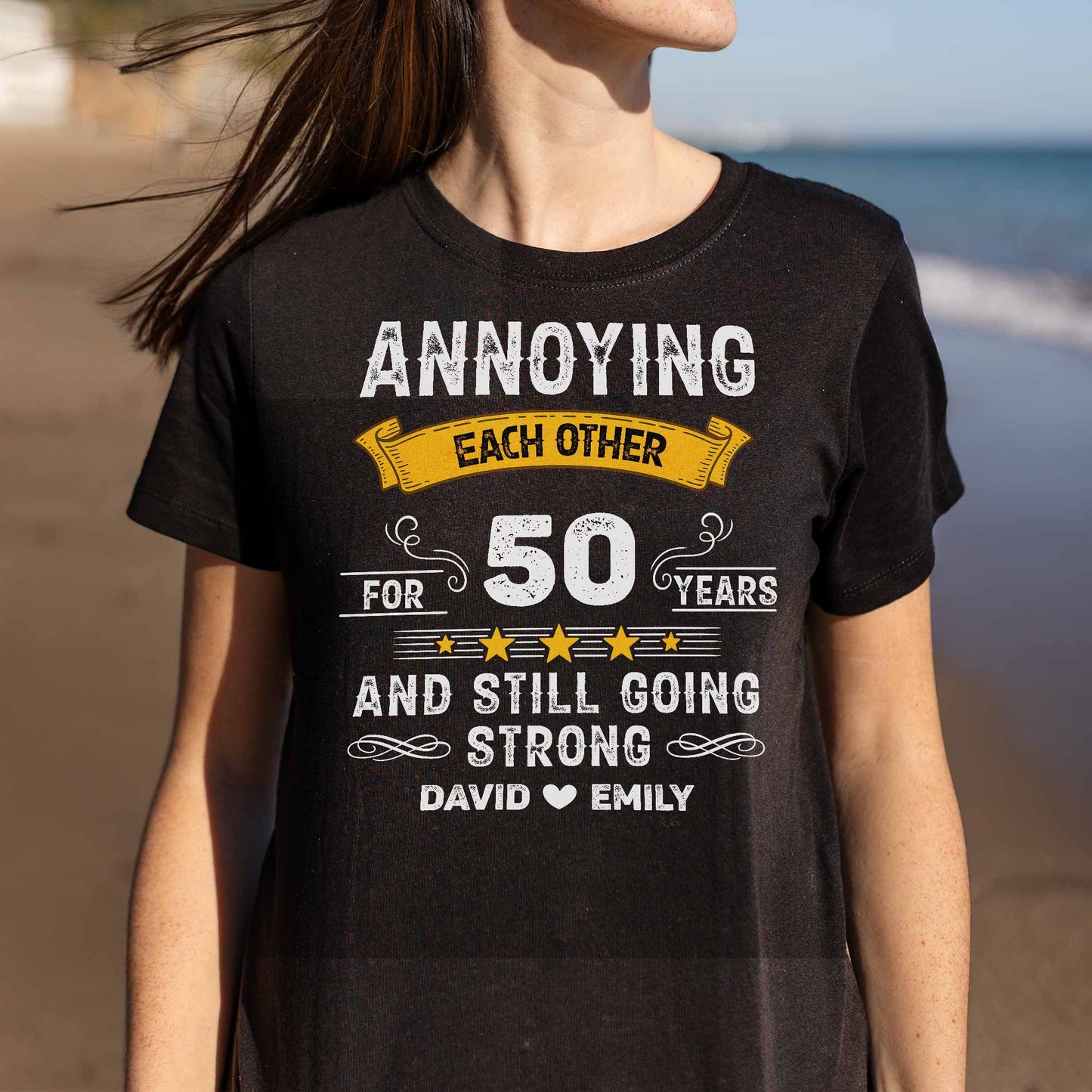 Annoying Each Other For 50 Years With Stars And Banner