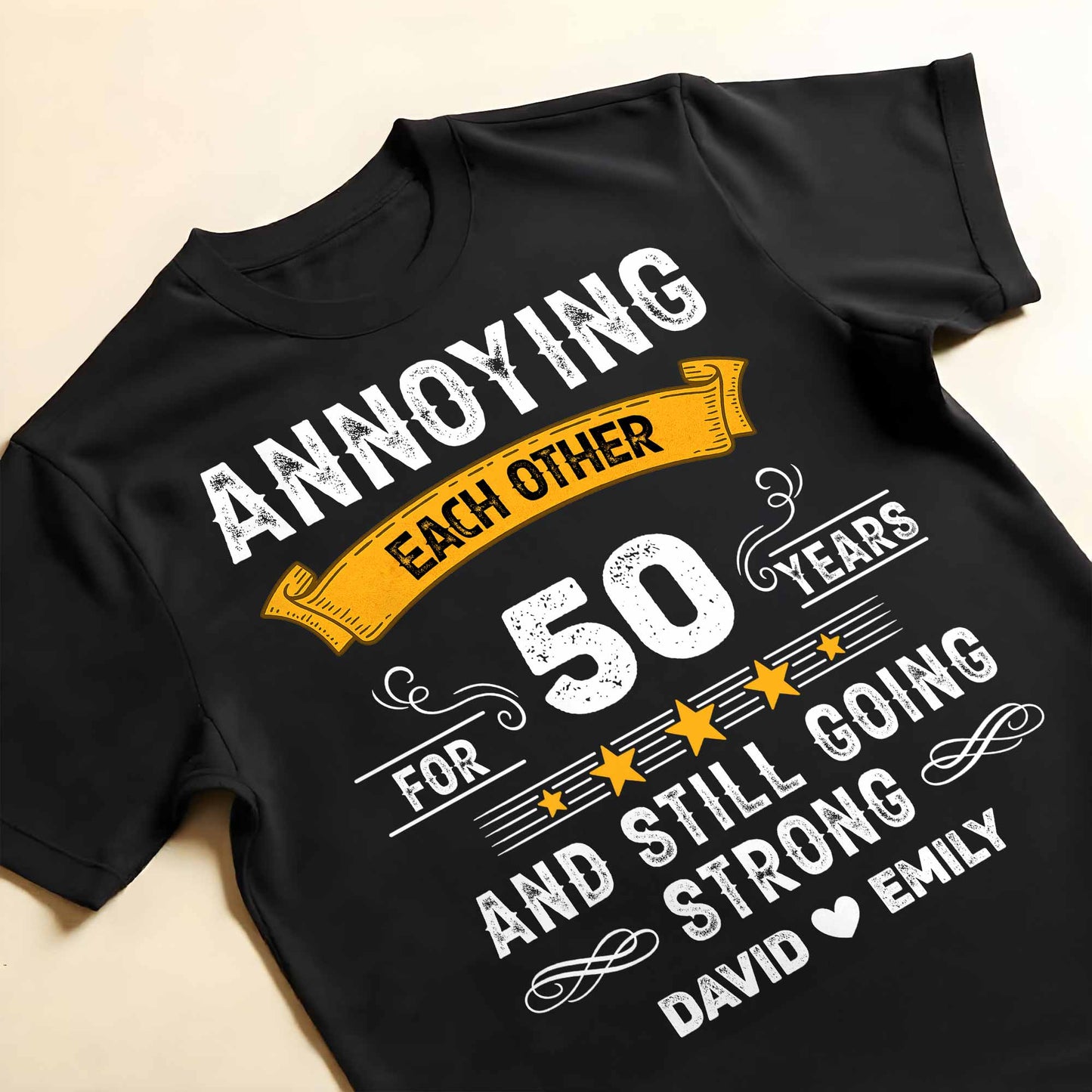 Annoying Each Other For 50 Years With Stars And Banner