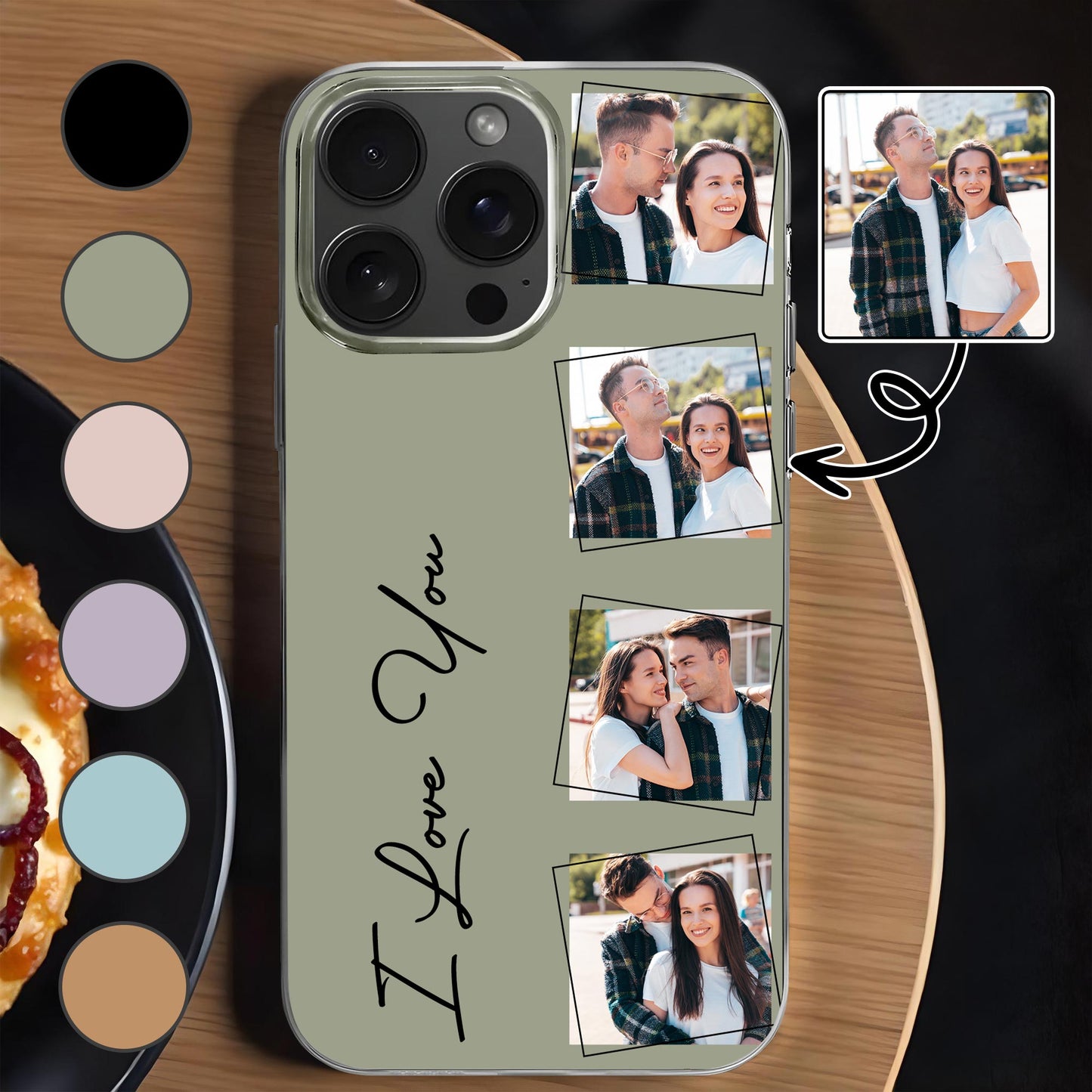 I Love You With Couple Photos