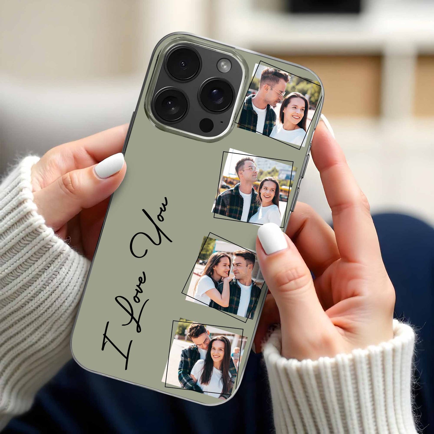 I Love You With Couple Photos