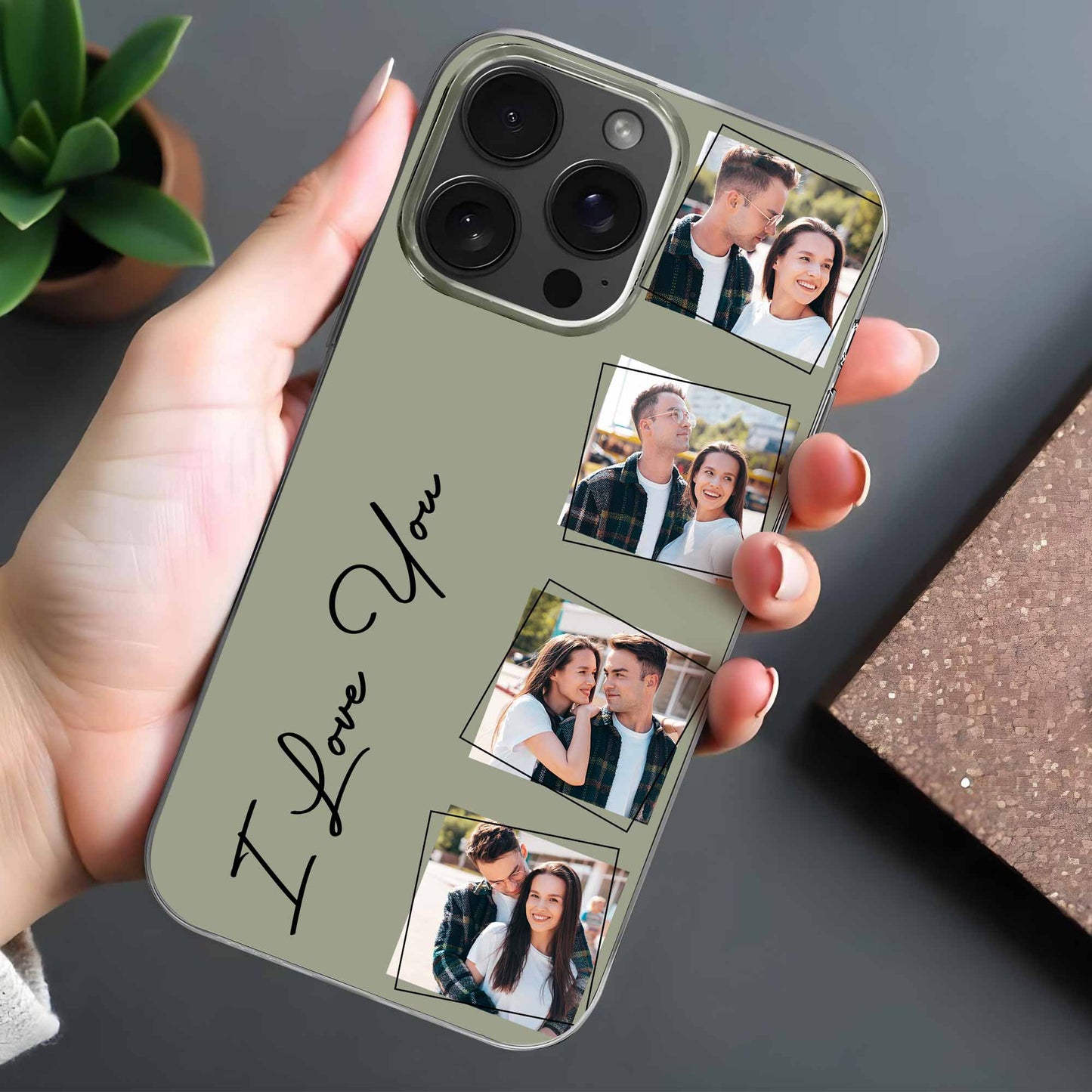 I Love You With Couple Photos