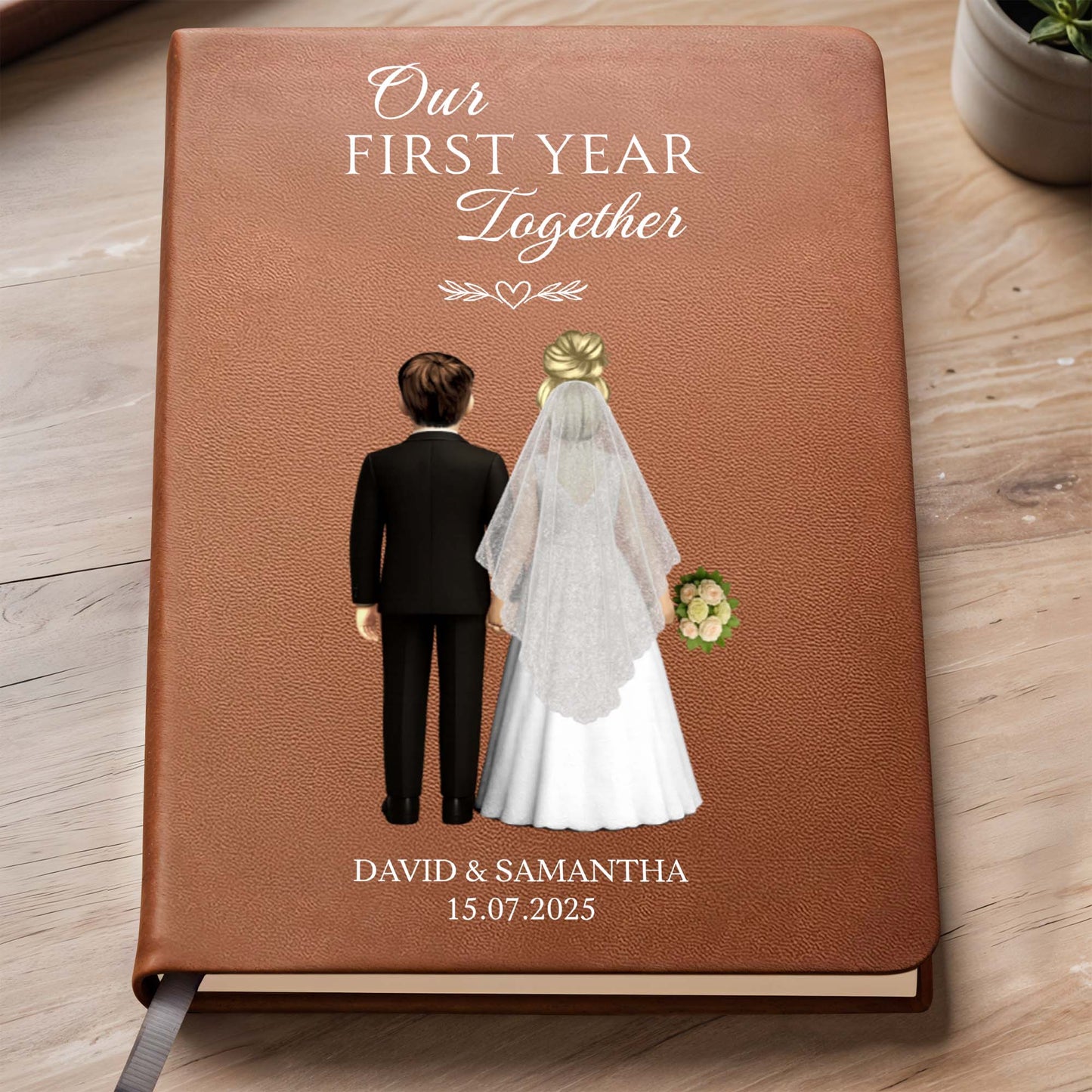 Our First Year Together, Bride And Groom