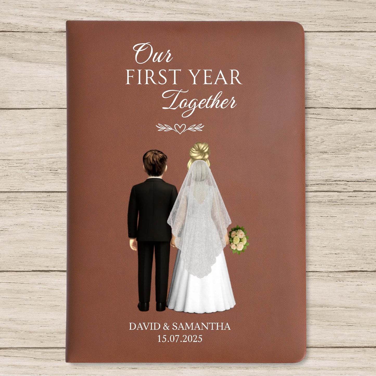 Our First Year Together, Bride And Groom