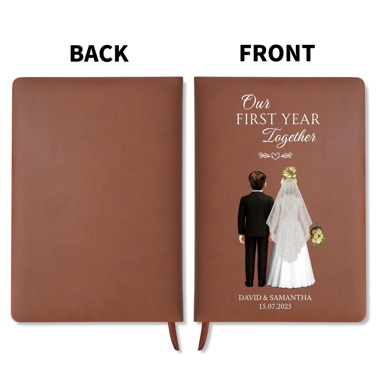 Our First Year Together, Bride And Groom