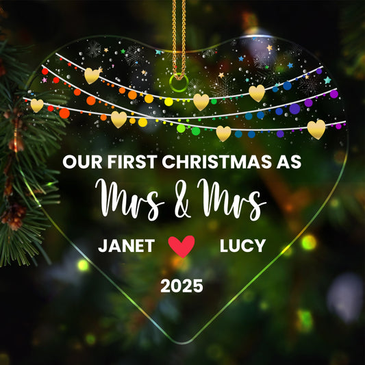 Our First Christmas As Mrs & Mrs, Christmas Lights