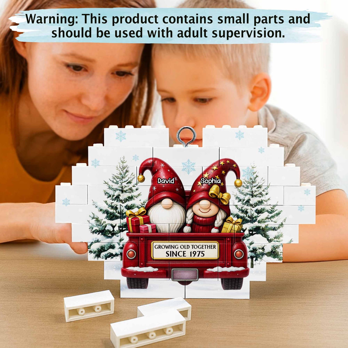 Growing Old Together, Christmas Tree and Red Truck