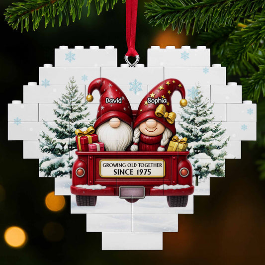 Growing Old Together, Christmas Tree and Red Truck