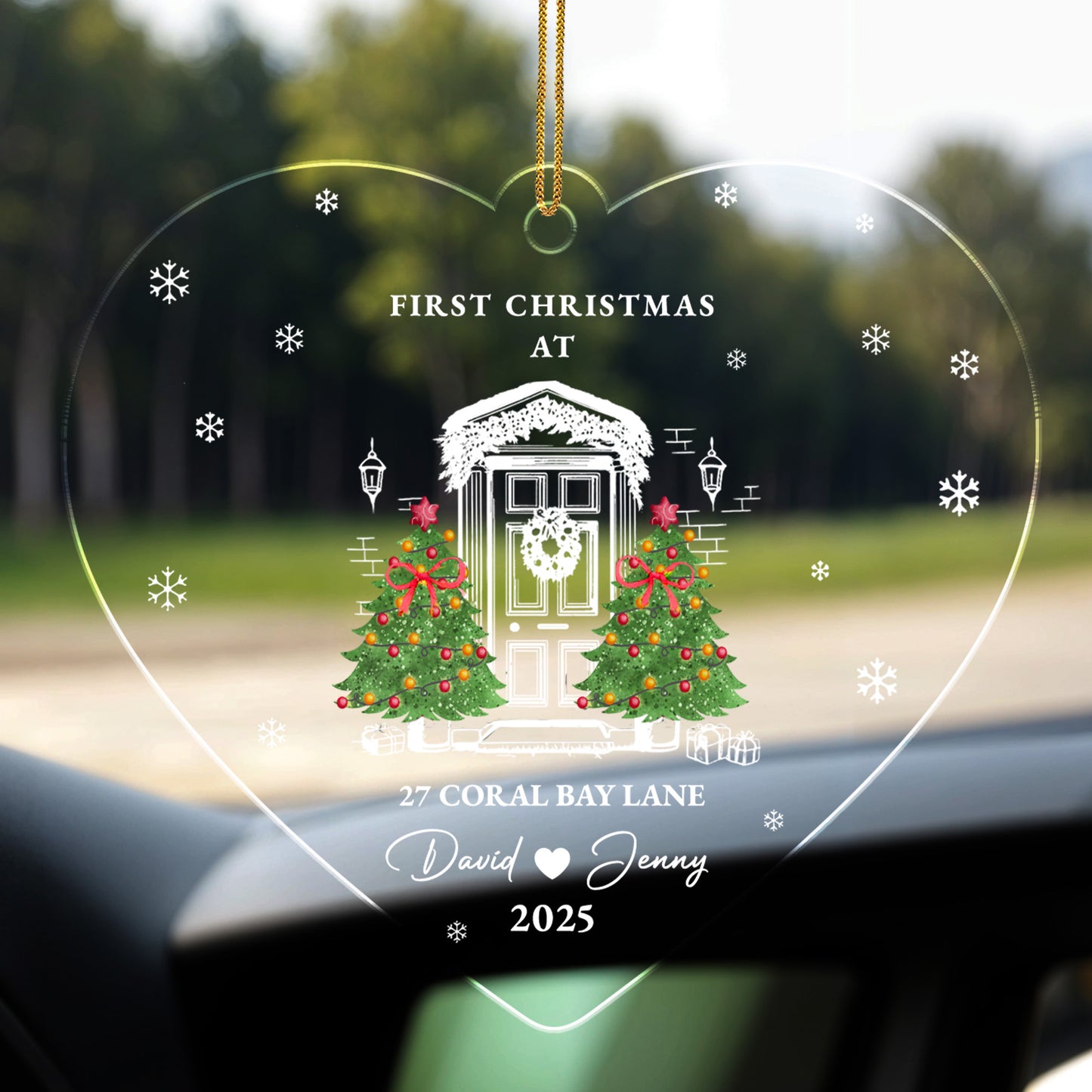 First Christmas At New Home With Festive Decor