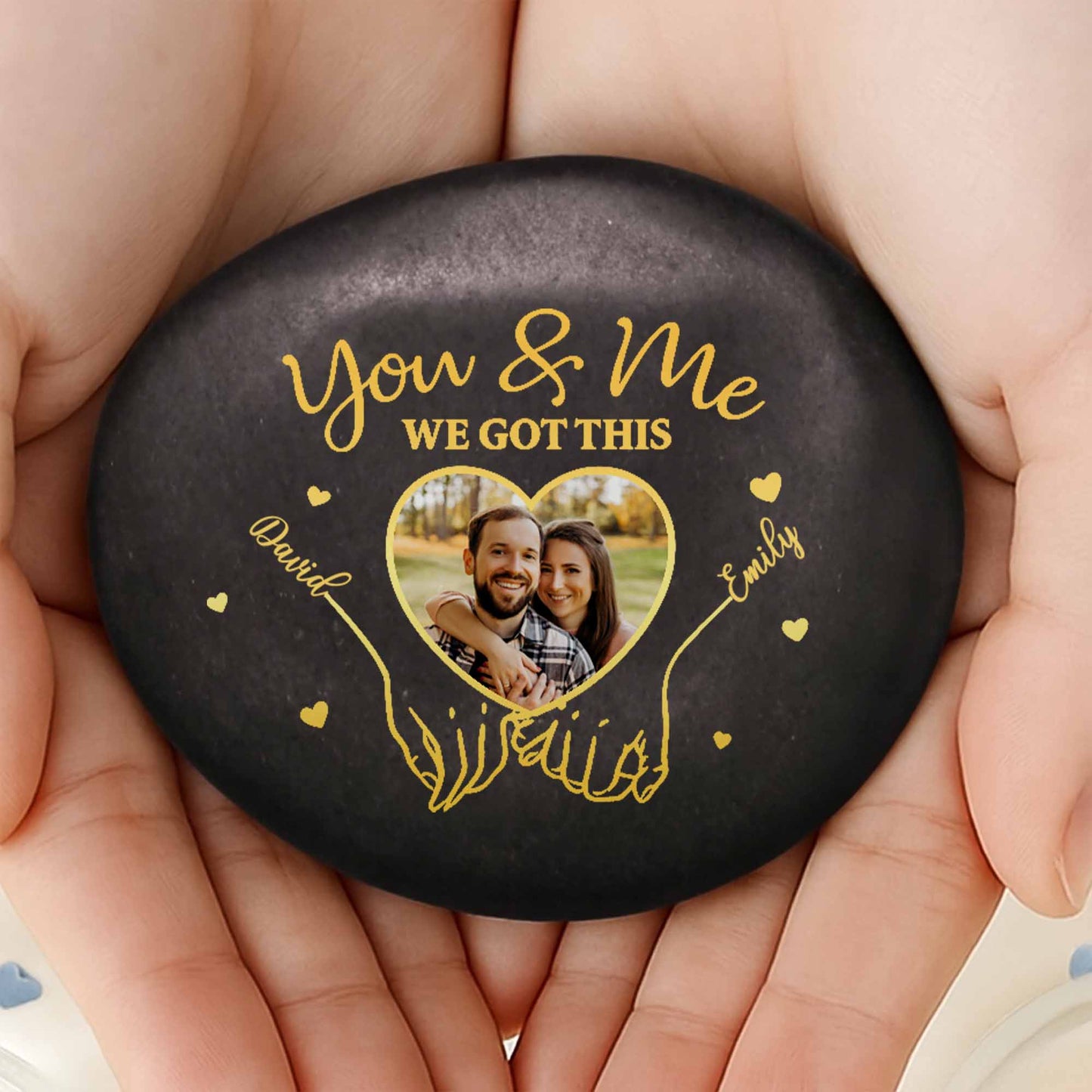 You & Me We Got This, Hearts And Couple Photo