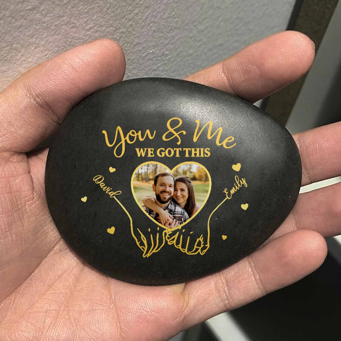 You & Me We Got This, Hearts And Couple Photo