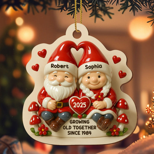Growing Old Together Since 1984 With Gnomes And Mushrooms
