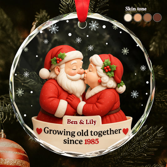 Growing Old Together With Santa And Mrs. Claus