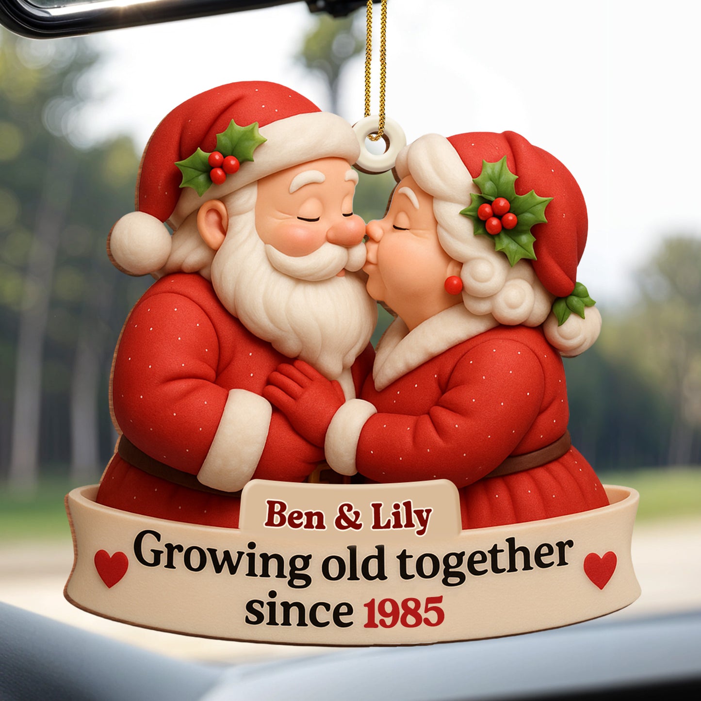 Growing Old Together With Santa and Mrs. Claus