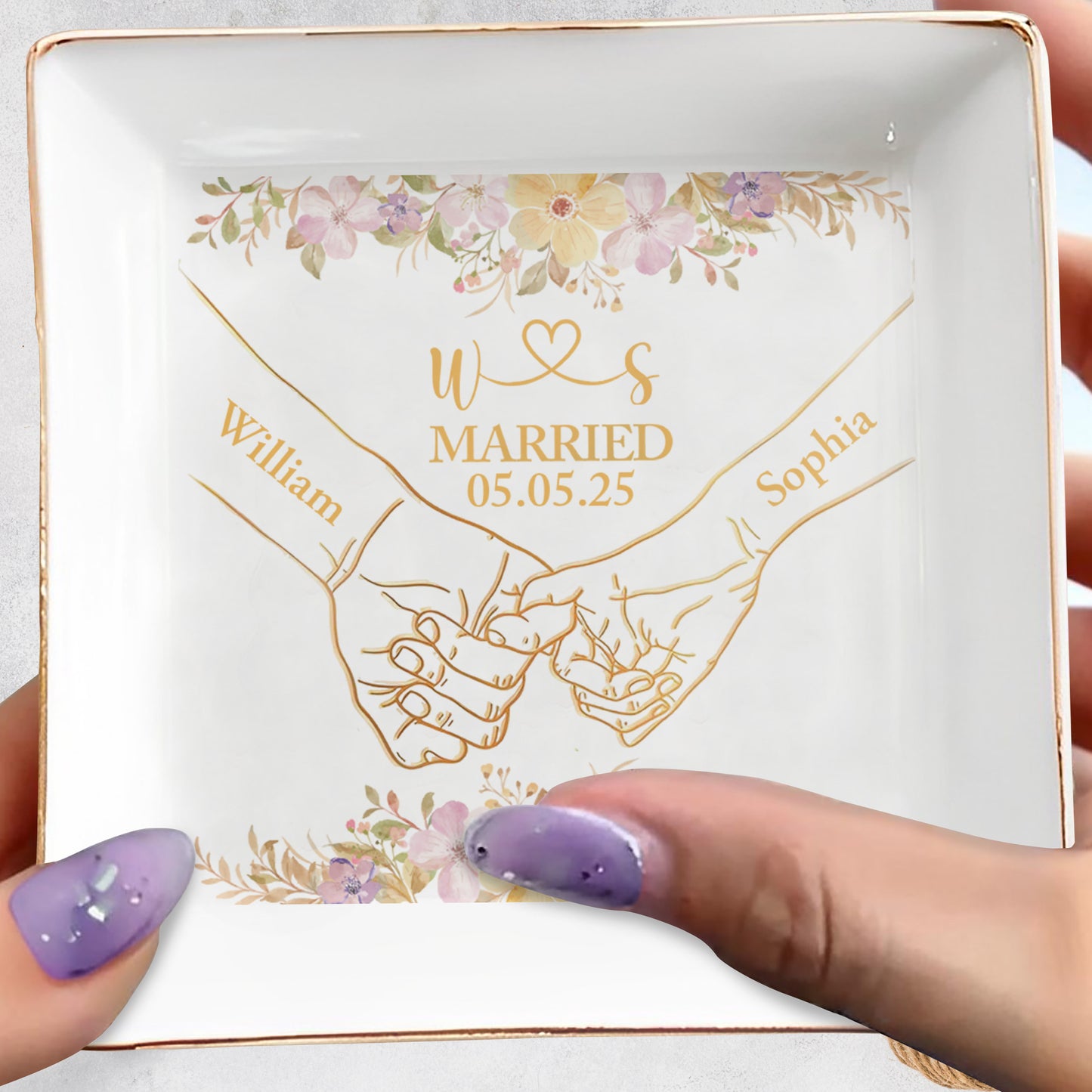 Celebrating A Timeless Bond With Flowers And Wedding Rings