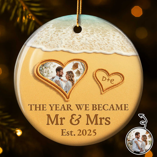 The Year We Became Mr & Mrs, Hearts, Beach