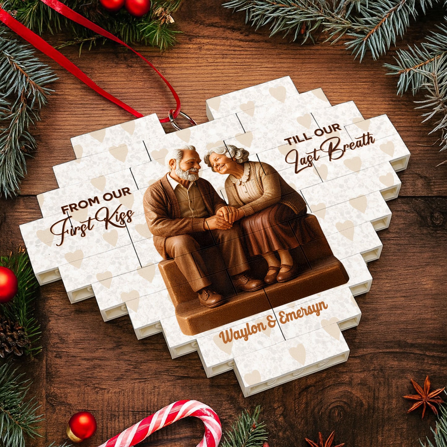 From Our First Kiss Till Our Last Breath, Hearts, Puzzle Pieces