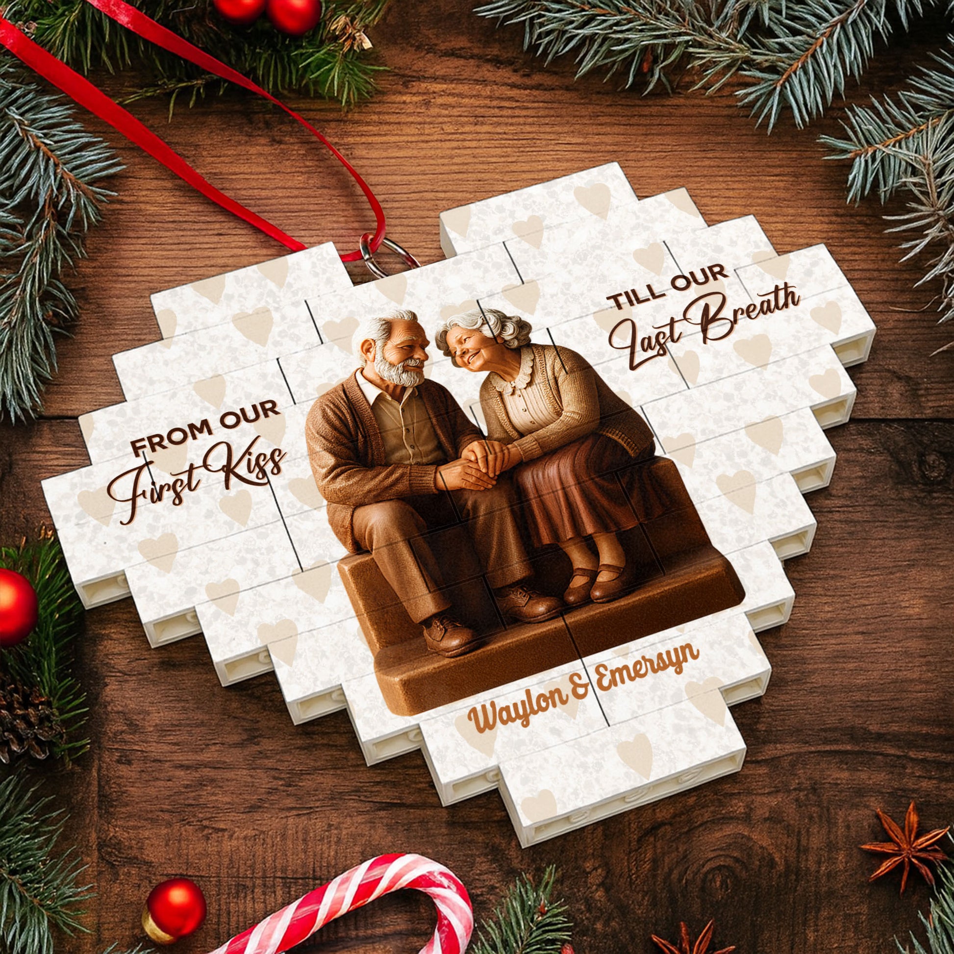 From Our First Kiss Till Our Last Breath, Hearts, Puzzle Pieces