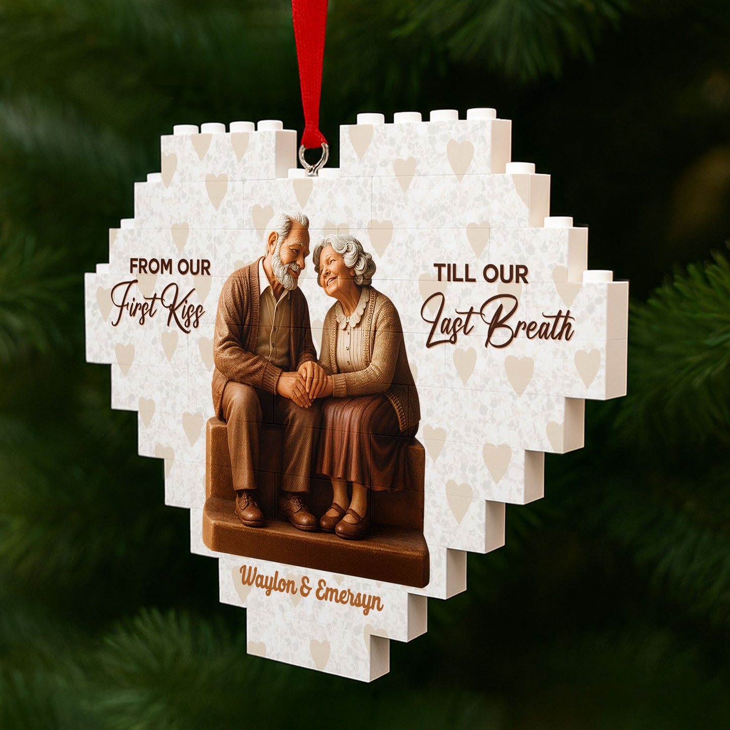 From Our First Kiss Till Our Last Breath, Hearts, Puzzle Pieces