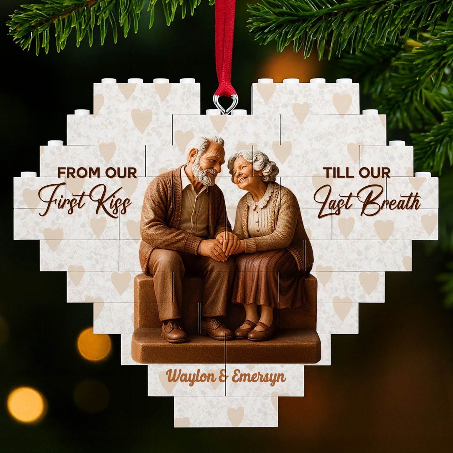 From Our First Kiss Till Our Last Breath, Hearts, Puzzle Pieces